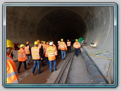 Tunnelbesichtigung 12.12.2015