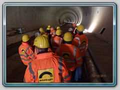 Tunnelbesichtigung 12.12.2015